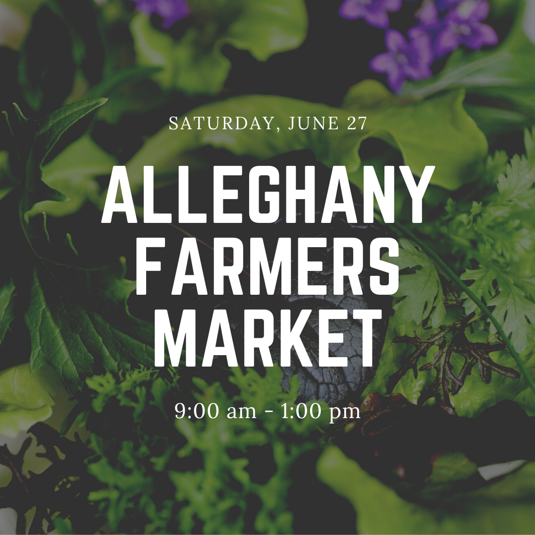 Alleghany Farmers Market flyer