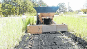 biochar spreader