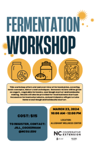 fermentation flyer