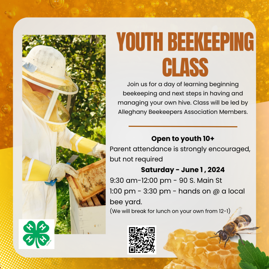 Youth Beekeeping Class | N.C. Cooperative Extension