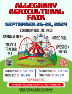 Alleghany Agricultural Fair Flyer