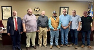 Grant Wagoner with Alleghany County Commissioners and County Manager