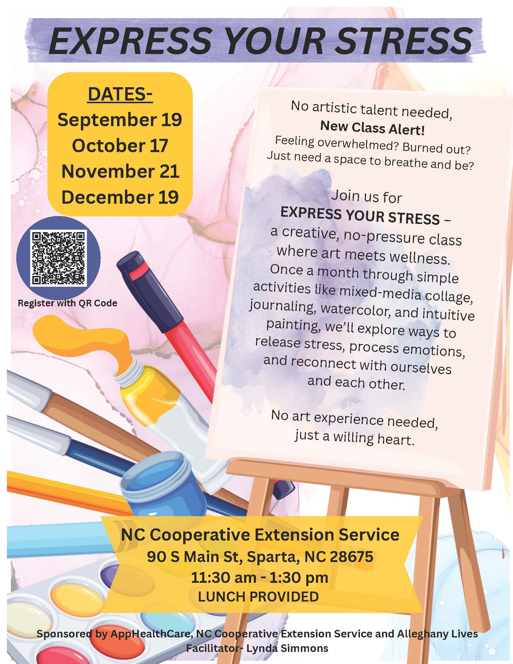 Express Your Stress Flyer